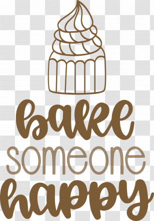 Bake Someone Happy Cake Food Transparent PNG