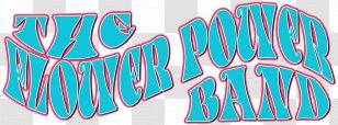 Flower Tom's Bar & Grille Logo Art Crochet - Aqua Transparent PNG