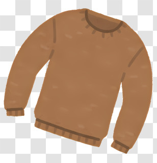 Man Sweater - Brown Sweater For Winter Transparent PNG