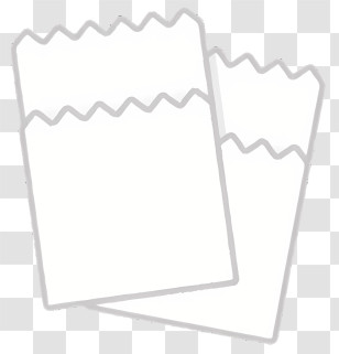 Icon - Blank Paper Packets For Packaging Transparent PNG
