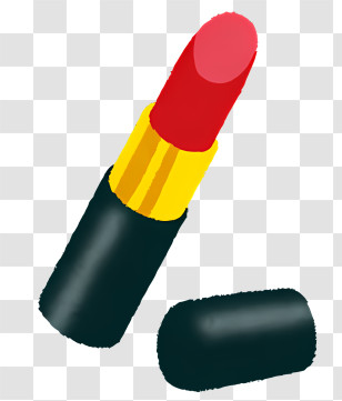 Icon - Red Lipstick Illustration For Beauty Concepts Transparent PNG