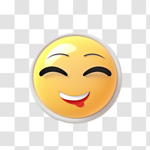 Emoji
 - Laughing Emoji Illustration In 3D Style Transparent PNG