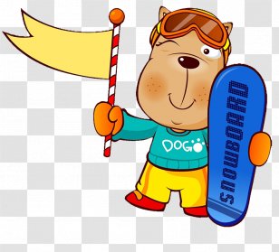 Skiing Royalty-free Clip Art - Sport - Handsome Dog Transparent PNG
