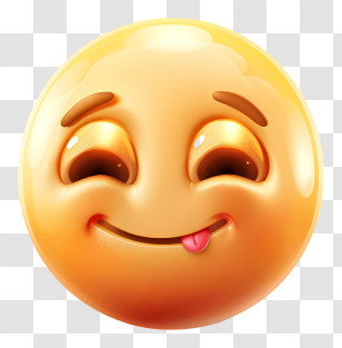 Precious - Cheeky Emoji Face With Tongue Out Transparent PNG