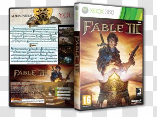 Fable III Xbox 360 Fable: The Lost Chapters Video Game - Pc - Guitar Hero Transparent PNG