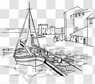Wharf Dock Jetty Clip Art - Boating - Pier Transparent PNG