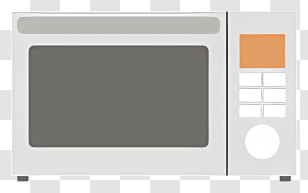 Microwave Oven - Modern Microwave Oven Illustration Transparent PNG