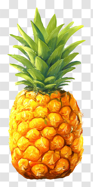 Pineapple Logo - Juicy Yellow Pineapple Transparent PNG