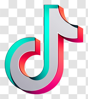 Tiktok Logo - TikTok Social Media Logo Transparent PNG