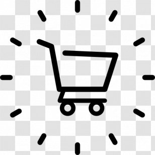 Shopping Clip Art - Monochrome - Yaoota Engine Transparent PNG