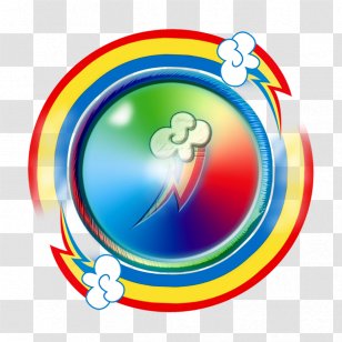 Rainbow Dash Pinkie Pie Pony Logo Emblem Transparent PNG