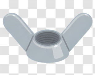 Icon - Metal Wing Nut For Fastening Transparent PNG
