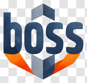 Boss - Bold Boss Emblem Logo Transparent PNG