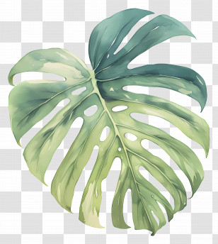 Monstera - Monstera Leaf Plant Transparent PNG