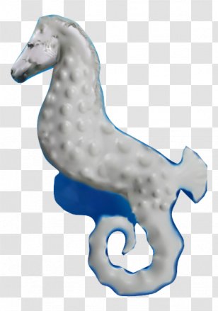 Seahorse Water Bird Neck - Blue Transparent PNG