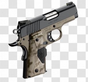 Kimber Manufacturing .45 ACP Firearm Custom Automatic Colt Pistol - Clip - Confirmed Sight Transparent PNG