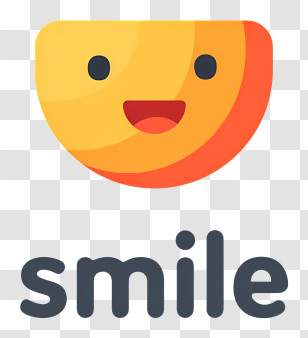 Smile Logo - Smile Text Logo Design Transparent PNG