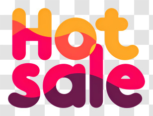 Hot Sale - Hot Sale Layered Text Transparent PNG
