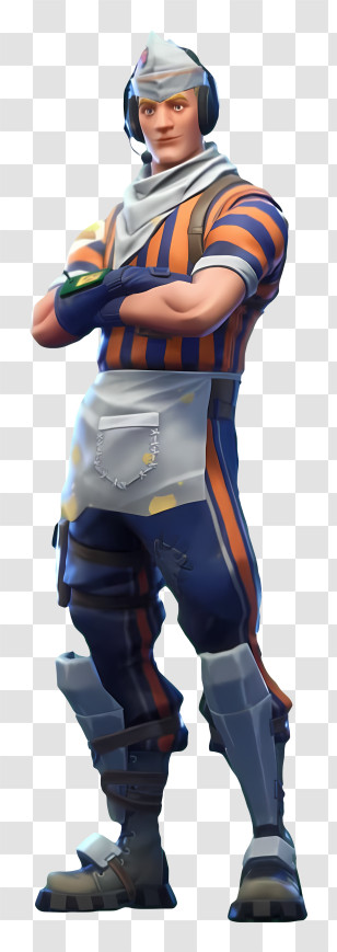 Fortnite - Chef In Cooking Uniform Transparent PNG