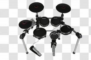 Electronic Drums Mesh Head Carlsbro - Watercolor - Drum Kit Transparent PNG