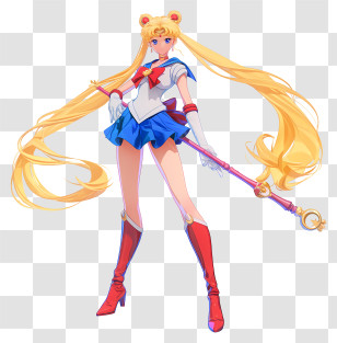 Sailor Moon - Sailor-style Magical Girl Standing Transparent PNG