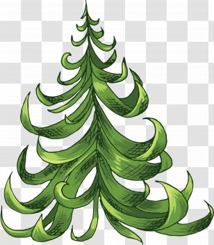 Christmas Tree Spruce Clip Art - Leaf Transparent PNG