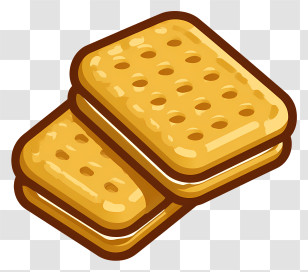Biscuits - Delicious Biscuit Sandwich Transparent PNG