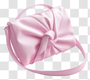 Wristlet Bag - Elegant Pink Handbag Transparent PNG