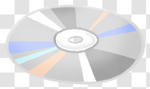 Icon - Colorful CD Disc Transparent PNG