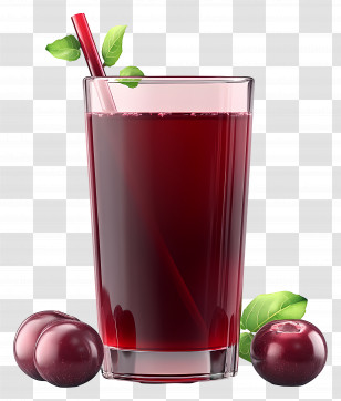 Kokum Juice - Cherry Juice Beverage Transparent PNG