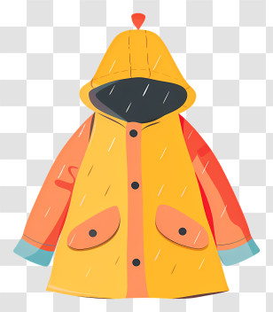 Raincoat - Colorful Raincoat For Protection Against Rain Transparent PNG
