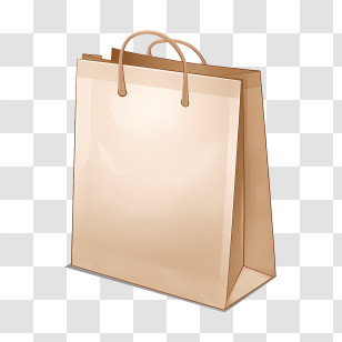 Paper Shopping Bag - Eco-Friendly Kraft Paper Bag Transparent PNG