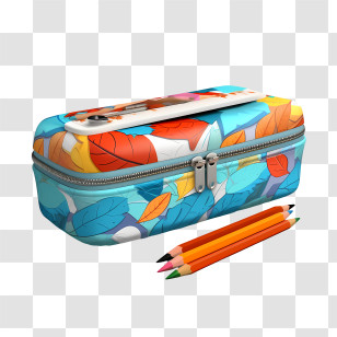 Pencil Case
 - Colorful Pencil Case With Pencils Transparent PNG