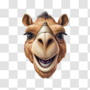 Camel - Happy Cartoon Camel Transparent PNG