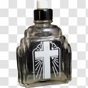 Holy Water Font Bottles Aspergillum - Perfume - Cross Light Transparent PNG