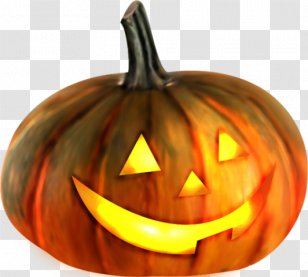 Jack-o'-lantern Pumpkin Calabaza Flame - Fruit - Fire Transparent PNG