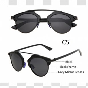 Goggles Police Sunglasses Lens - Real Eyes Transparent PNG