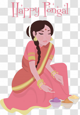 Pongal Thai Pongal Harvest Festival Transparent PNG