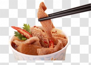 Hot Pot Beef Entrails Chinese Cuisine Tripe - Spice - Delicious Duck Clip Transparent PNG