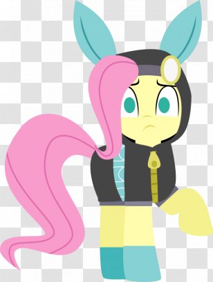 Rabbit Fluttershy Pony Clothing Art - Tree - Dangerous Minds Classroom Transparent PNG