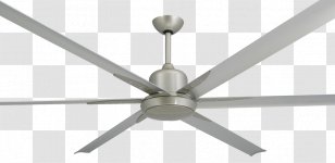 Ceiling Fans Brushed Metal Electric Motor - Blade - Fan Blades Transparent PNG