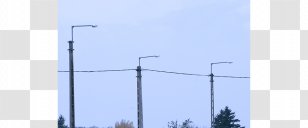 Electricity Street Light Transmission Tower Public Utility Energy - Technology Luminous Efficiency Transparent PNG