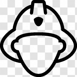 Firefighter User - Line Art - Fireman Transparent PNG