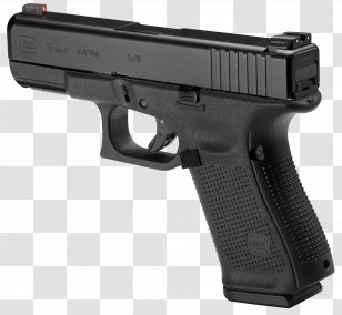 GLOCK 19 Semi-automatic Pistol 9Ã—19mm Parabellum - Gun - Weapon Transparent PNG
