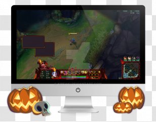 Bitly Computer Monitors .es Halloween League Of Legends - Teemo Transparent PNG