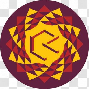 Art Circle Font - Yellow Transparent PNG