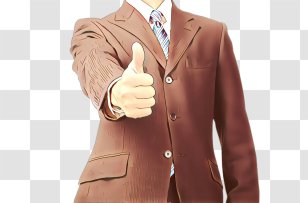 Clothing Outerwear Jacket Suit Brown - Sleeve Formal Wear Transparent PNG