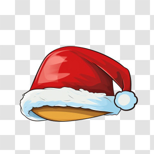 Santa Claus Hat - Santa Hat Cartoon Illustration Transparent PNG
