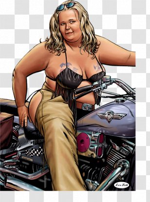 Woman Car Drawing Adult Motor Vehicle - Flower Transparent PNG