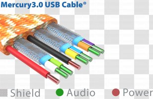 USB 3.0 Audio Electrical Cable High Fidelity - Material - Usb Transparent PNG